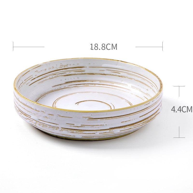 Ceramic Two-Toned Tableware Set