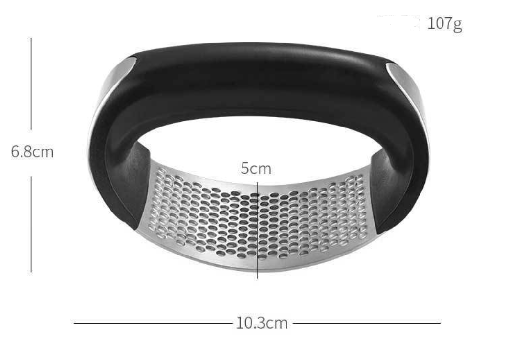 Rounded Garlic Press Rocker