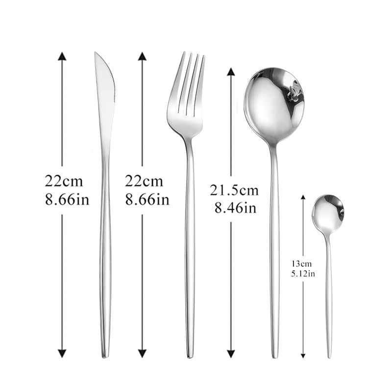 4-Piece Stainless Steel Cutlery Set