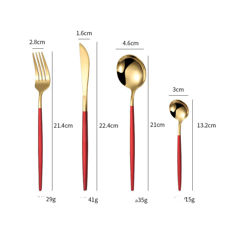 4-Piece Stainless Steel Cutlery Set