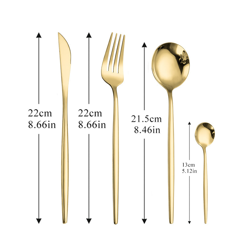 4-Piece Stainless Steel Cutlery Set