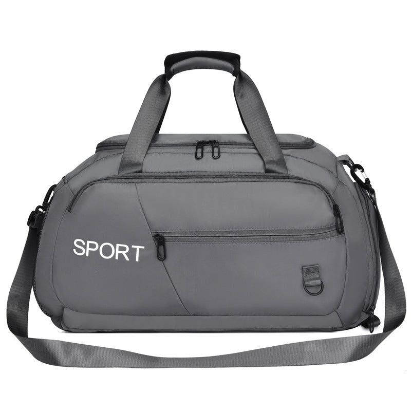 Shoulder Bag and Backpack With Shoe Compartment