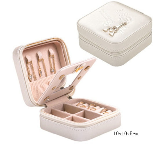 Mini Jewelry Box Travel Organizer