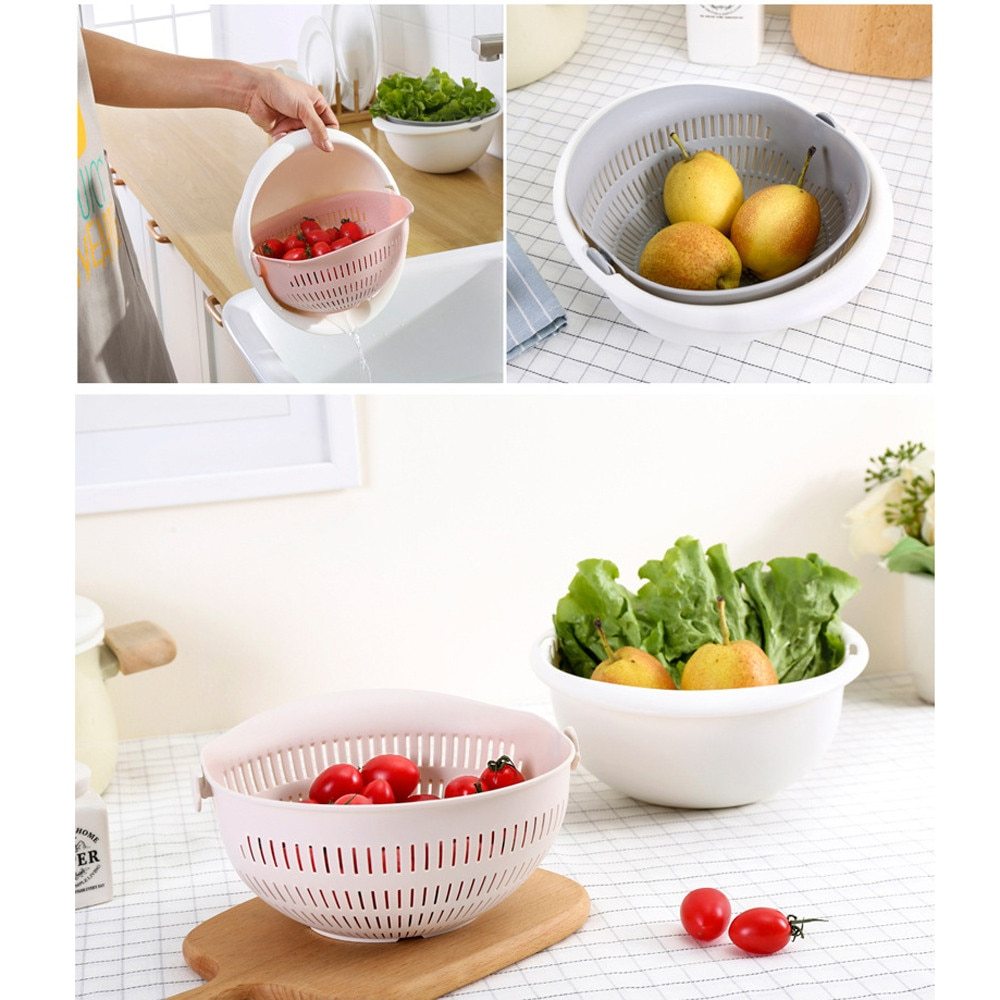 Detachable Double-Layerd Colander