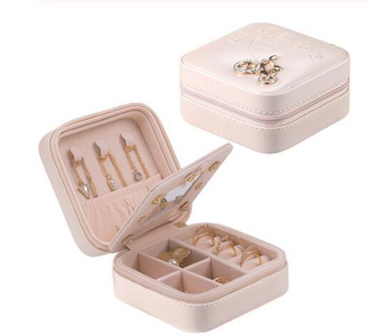 Mini Jewelry Box Travel Organizer