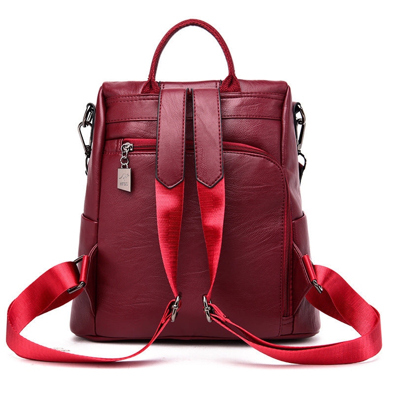 Leather Fashion Backpack