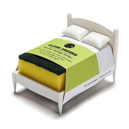 Double Bed Sponge Holder with Drainage