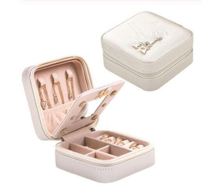 Mini Jewelry Box Travel Organizer