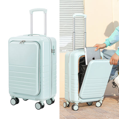 Front Panel Opening Carry On Suitcase