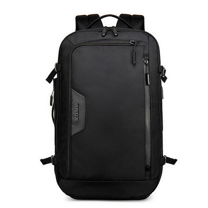 Water-Resistant Travel Backpack with Shoe Compartment