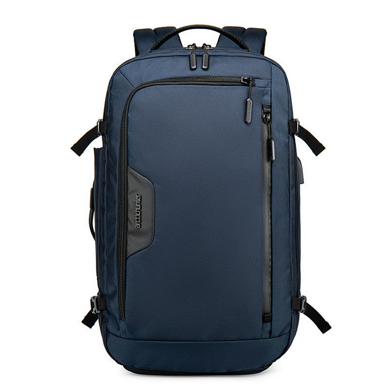 Water-Resistant Travel Backpack with Shoe Compartment