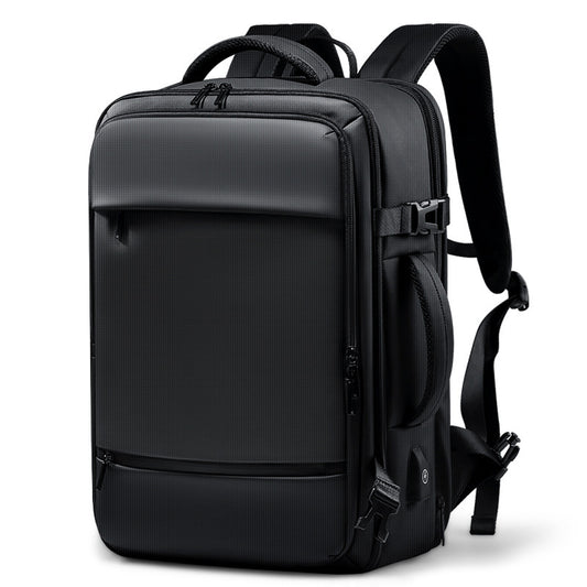 Large Capacity Black Travel Backpack