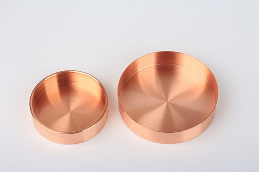 Decorative Copper Jewelry Tray