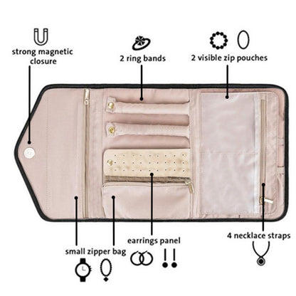 Folding Jewelry Travel Organizer