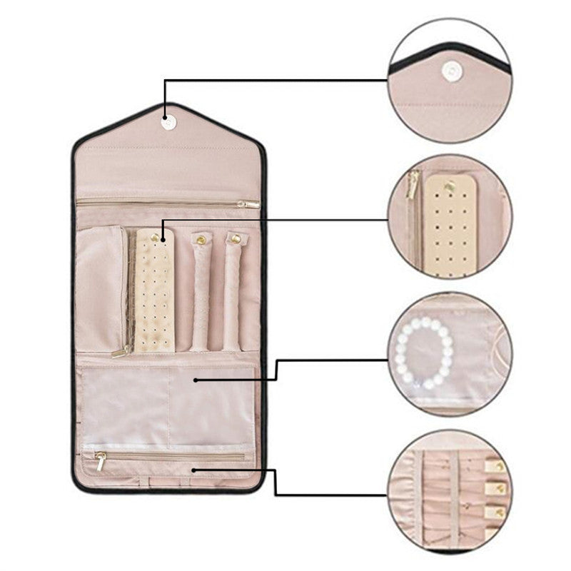 Folding Jewelry Travel Organizer