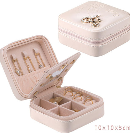 Mini Jewelry Box Travel Organizer