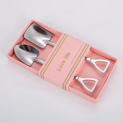 Colorful Spade Spoons for Tea and Coffee