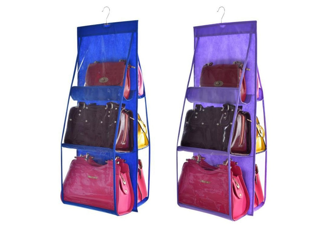 Hanging Purse Closet Organizer