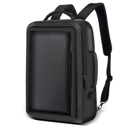 Black Modern Travel Backpack