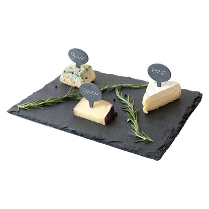 Black Slate Serving Board