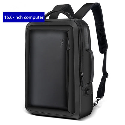 Black Modern Travel Backpack