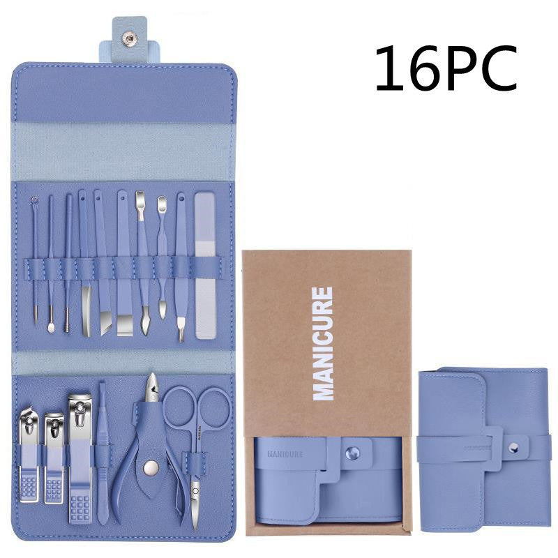 16 Piece Travel Nail Grooming Set