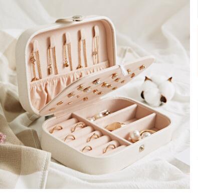 Mini Jewelry Box Travel Organizer