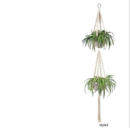 Macrame Hanging Flower Pot Holders