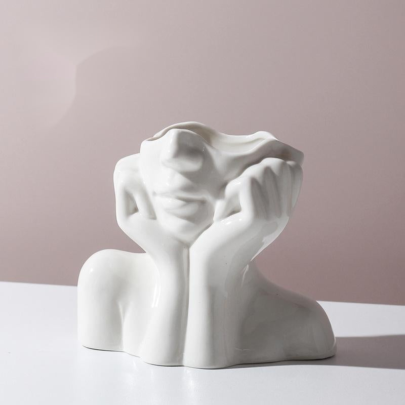 Human Body Ceramic Vases