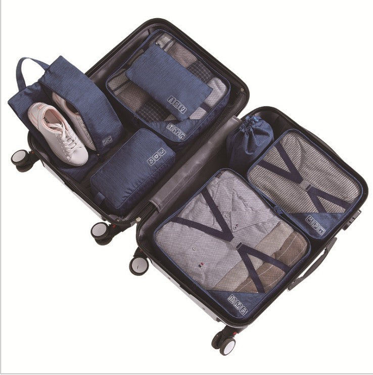 7-Piece Travel Packing Cubes Organizer Set