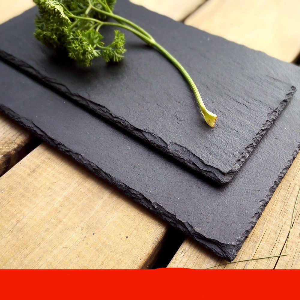 Black Slate Serving Board