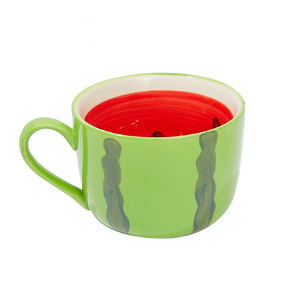 Hand Painted Watermelon Mug