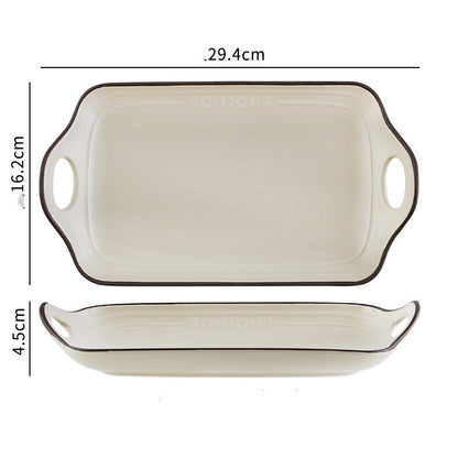 Southern Style Ceramic Bakeware and Dining Set