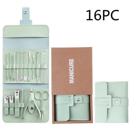 16 Piece Travel Nail Grooming Set