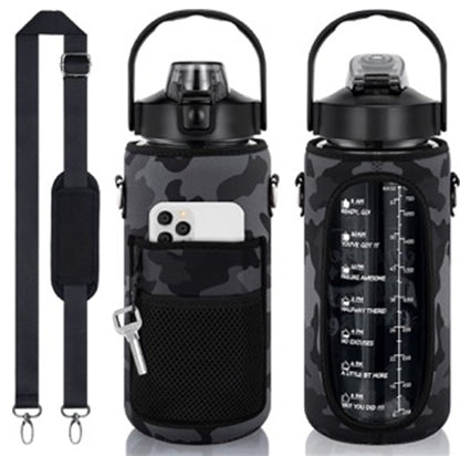 Water Bottle Set with Holder