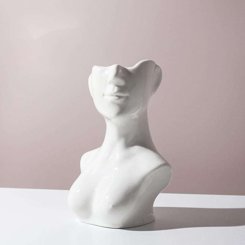 Human Body Ceramic Vases