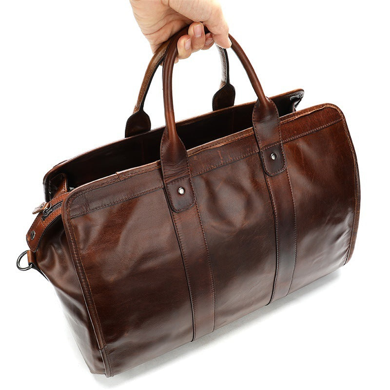 Leather Duffle Bag