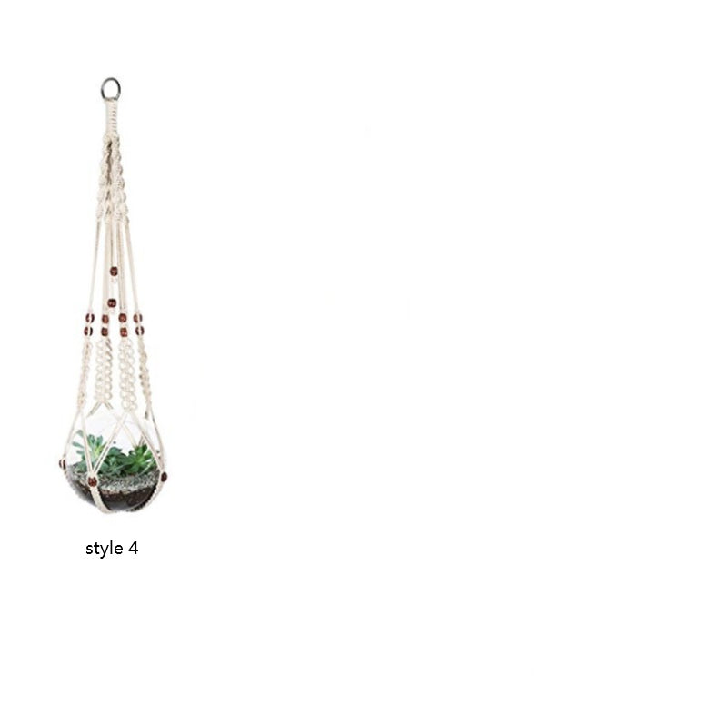 Macrame Hanging Flower Pot Holders