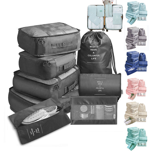 8-Piece Packing Cube Organizer Set