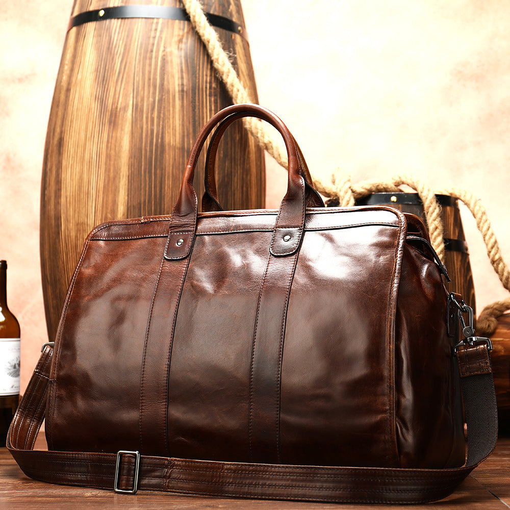 Leather Duffle Bag