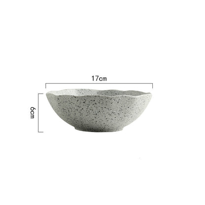 Granite Style Ceramic Dining Set