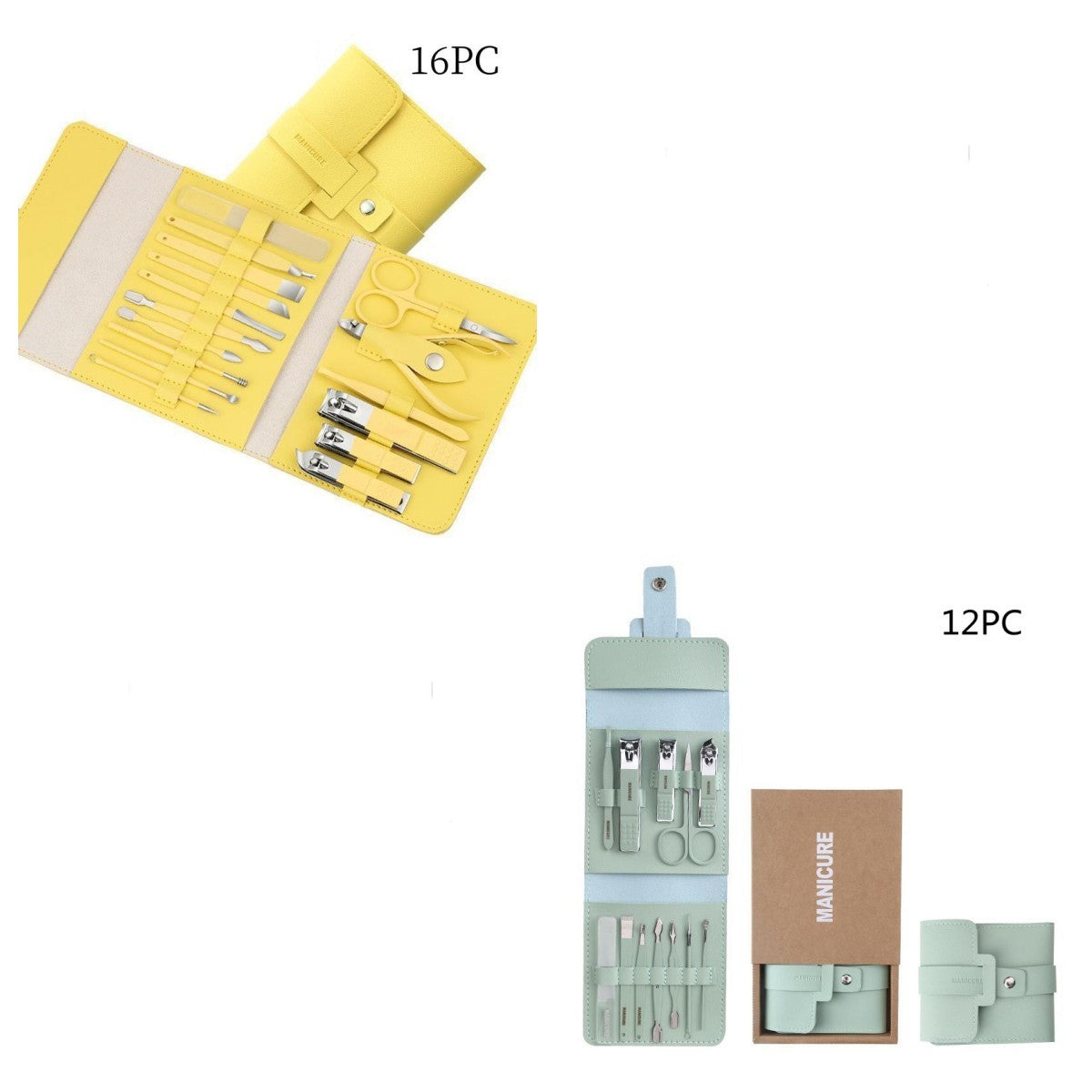 16 Piece Travel Nail Grooming Set