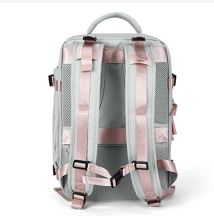 Light Grey Travel Backpack