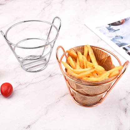 Fried Foods Basket Table Decor