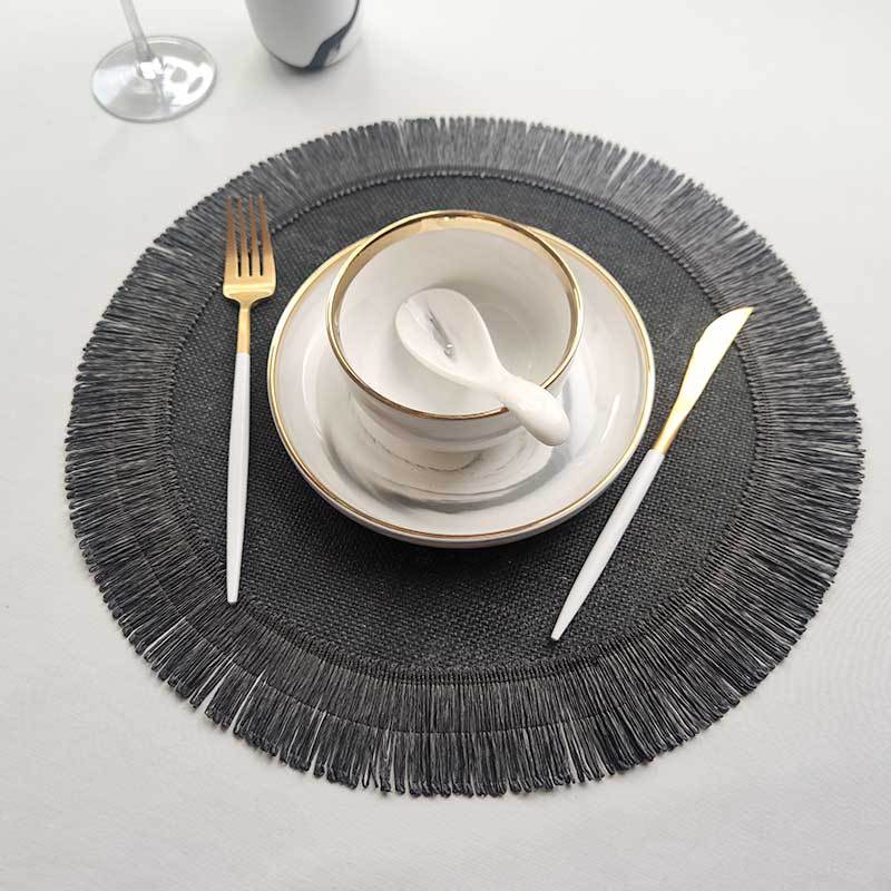 Fringe Placemat Table Decor