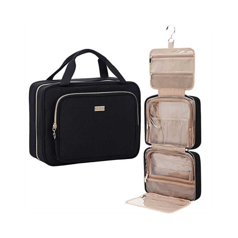 Cosmetics and Toiletries Hanging Travel Organizer