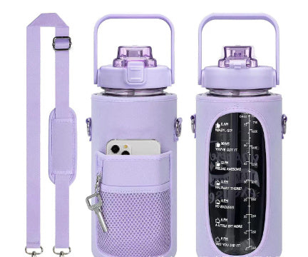 Water Bottle Set with Holder