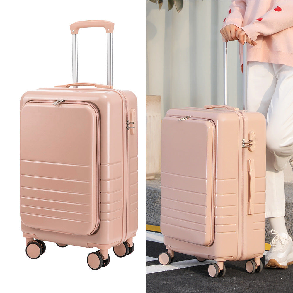 Front Panel Opening Carry On Suitcase