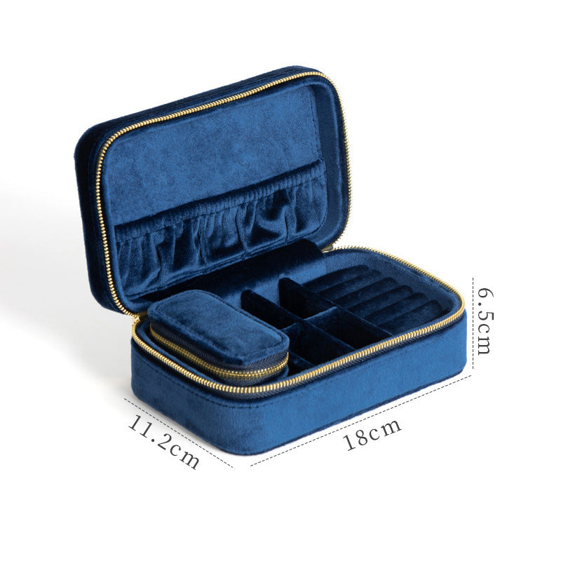 Velvet Portable Jewelry Organizer