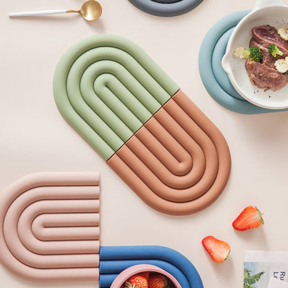 Arched Silicone Trivet and Decor